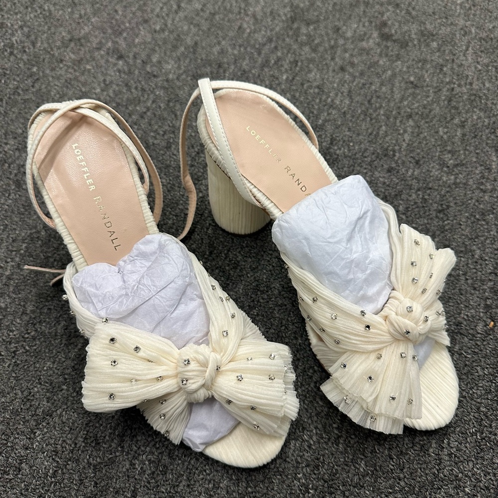 Loeffler Randall Cream Women's Shoes